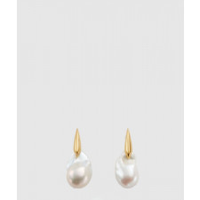 보테가베네타 라지 Pearl 이어링 786155