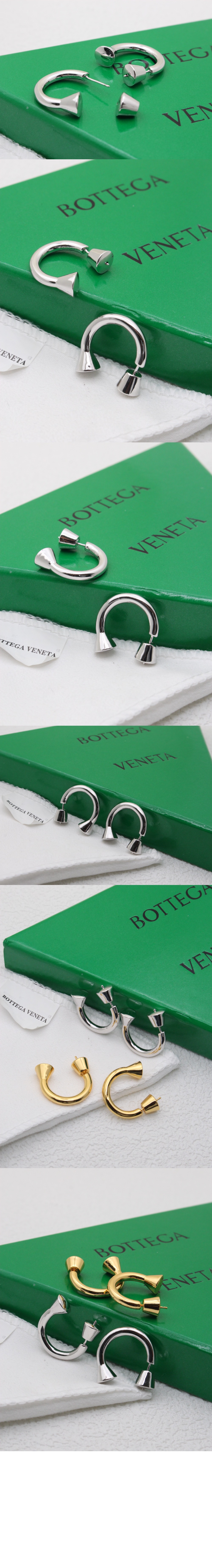 보테가베네타 엘립스 후프 이어링 804869