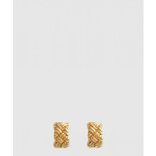 보테가베네타 라지 인트레치오 이어링 795571