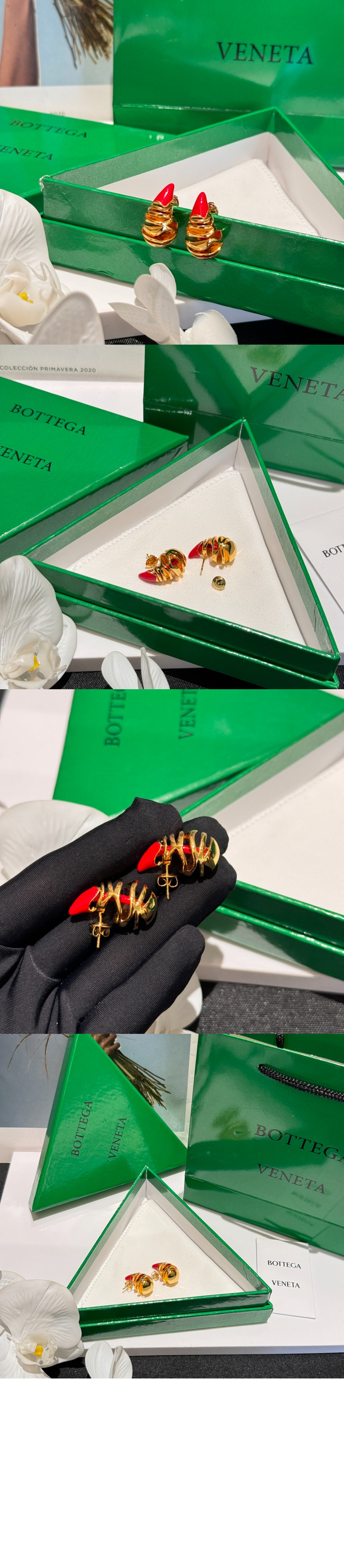 보테가베네타 드롭 이어링 795592