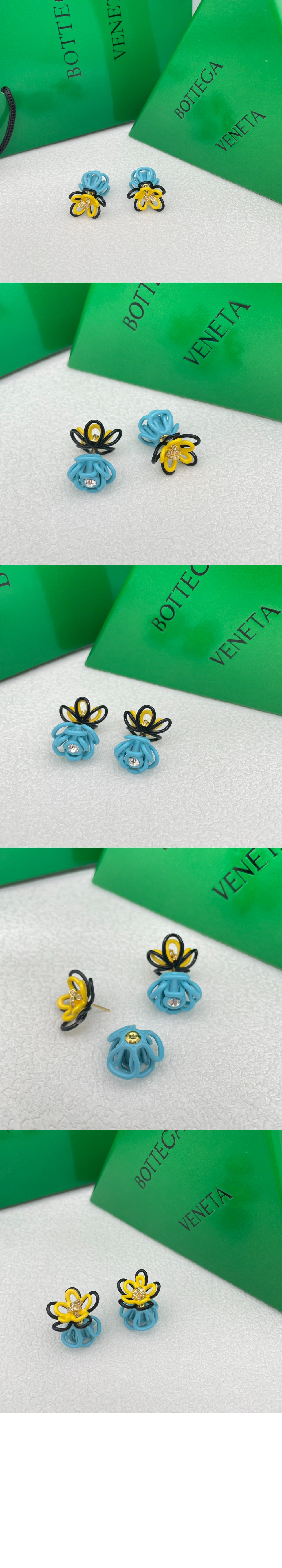 보테가베네타 꽃송이 이어링 732136