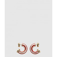 보테가베네타 퍼즐 스트라이프 이어링 765208