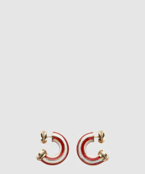 보테가베네타 퍼즐 스트라이프 이어링 765208