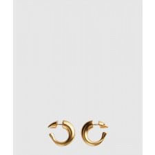 보테가베네타 골드사르딘 후프 이어링 765249