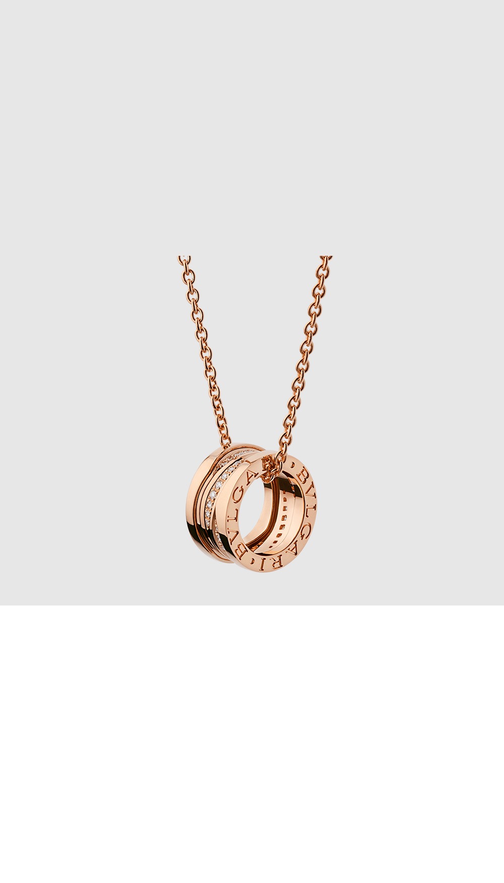 불가리 비제로원 목걸이 355060