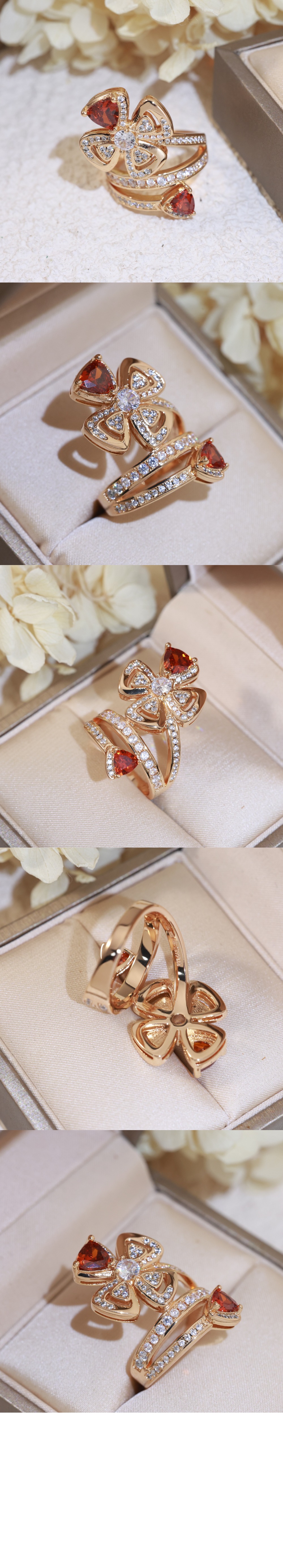 불가리 피오레버 링 859737