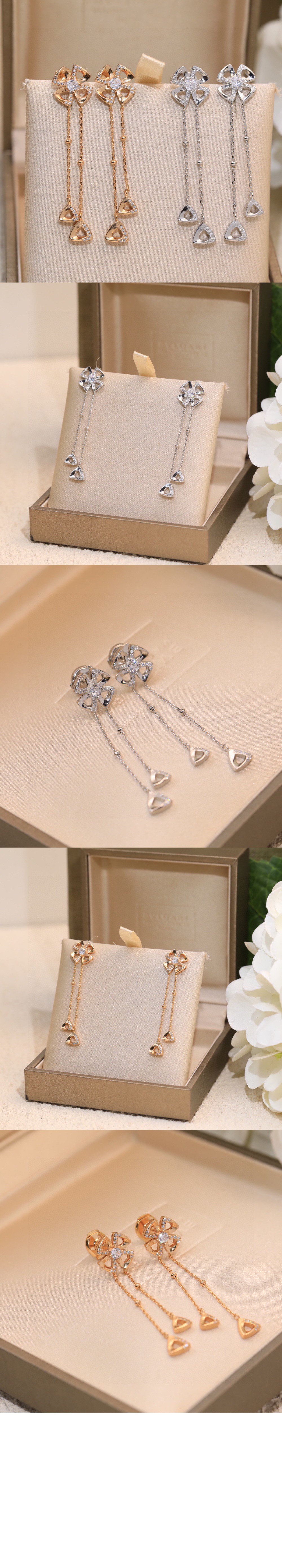 불가리 피오레버 이어링 357143