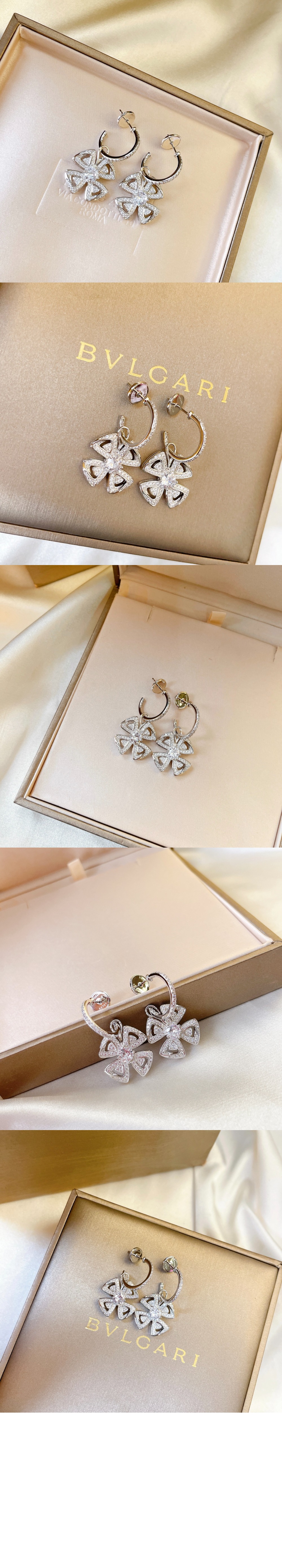 불가리 피오레버 이어링 357323