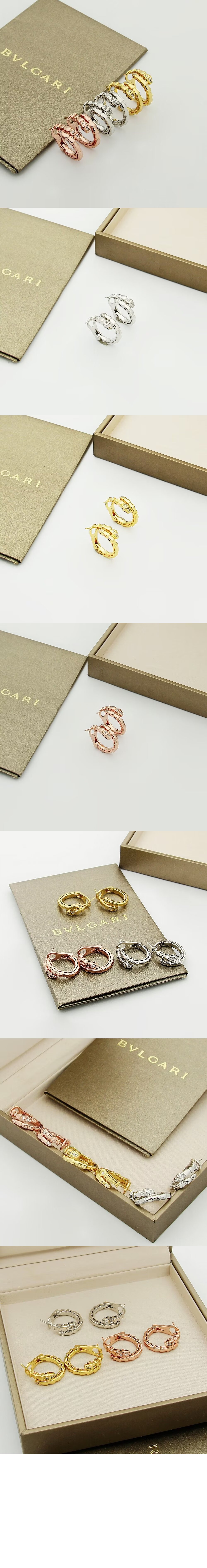 불가리 세르펜티 바이퍼 이어링 359949