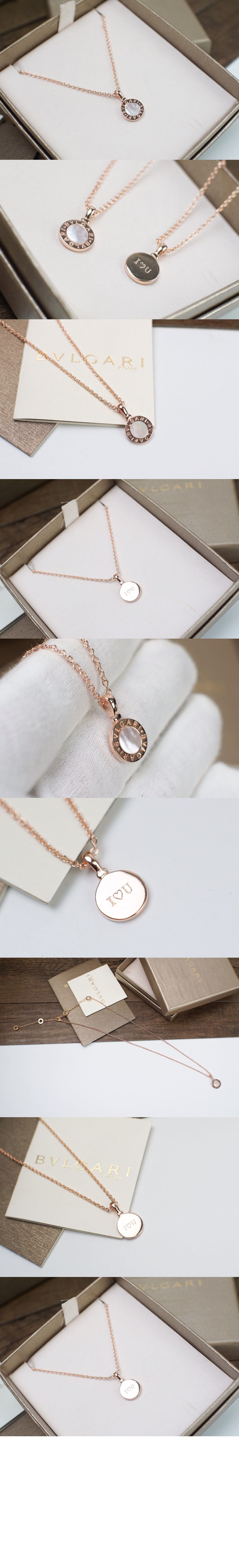 불가리 네크리스 358376