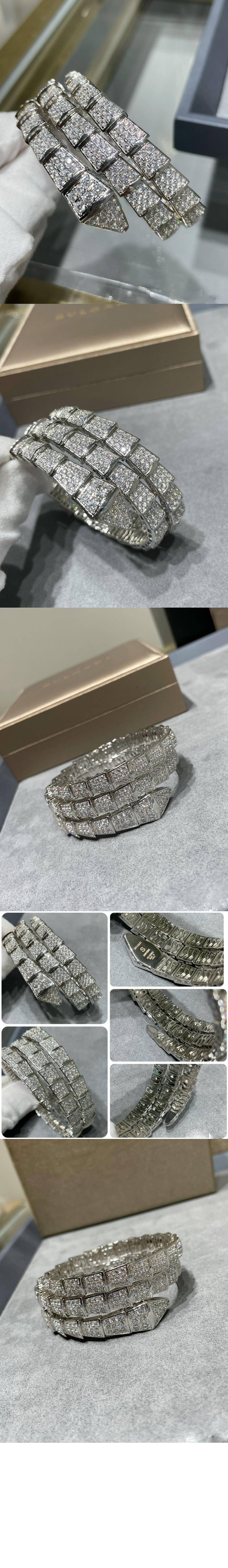 불가리 세르펜티 바이퍼 브레이슬릿 356885