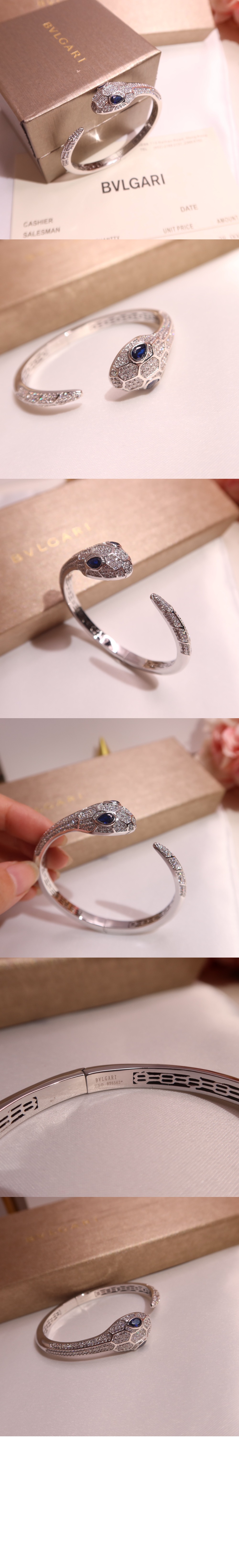 불가리 세르펜티 팔찌 354100