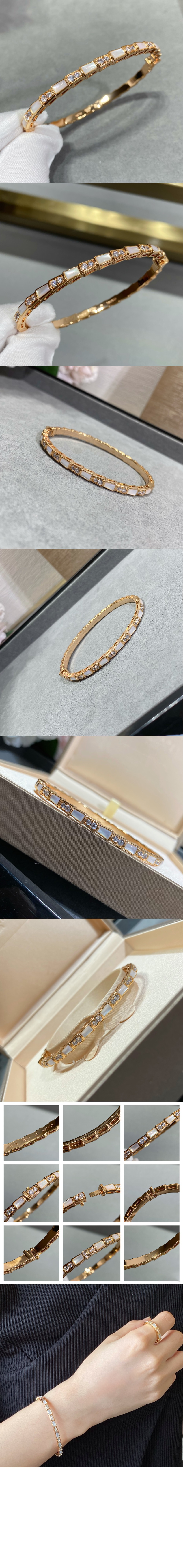 불가리 세르펜티 바이퍼 팔찌 355047