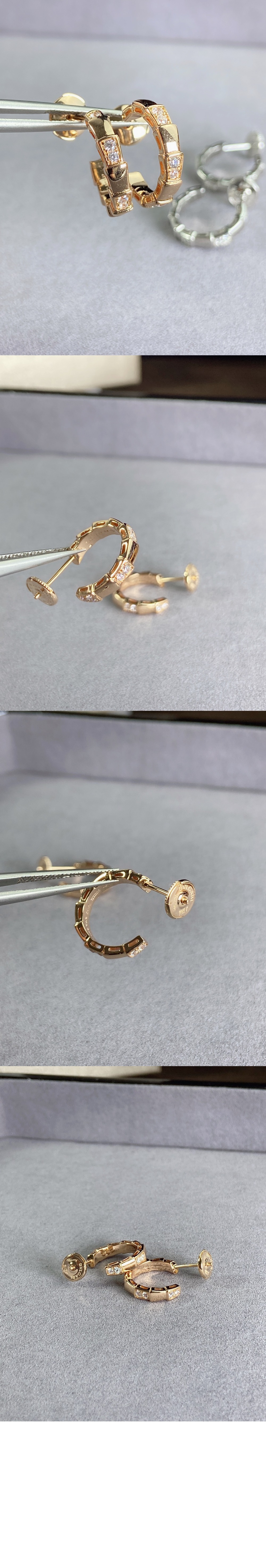 불가리 세르펜티 바이퍼 귀걸이 356175