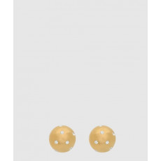 생로랑 반원형 크리스탈 귀걸이 763146