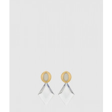생로랑 황동 수지 귀걸이 804758