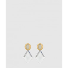 생로랑 황동 수지 귀걸이 804758