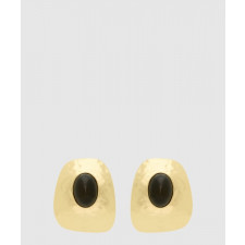 생로랑 레진 메탈 카보숑 이어링 823654