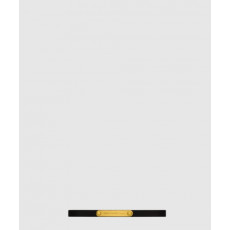 생로랑 스무드 가죽과 메탈 소재의 생 로랑 id 플레이트 브레이슬릿 506148