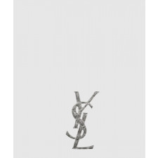 생로랑 메탈 소재의 CASSANDRE 크로커다일 브로치 470371