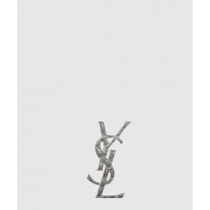 생로랑 메탈 소재의 CASSANDRE 크로커다일 브로치 470371