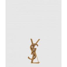 생로랑 메탈 소재의 CASSANDRE 스네이크 브로치 700582