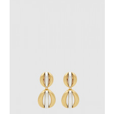 생로랑 메탈 소재의 CASSANDRE 듀오 링 크 774623