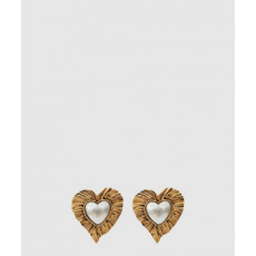 생로랑 빈티지 하트 이어링 638843