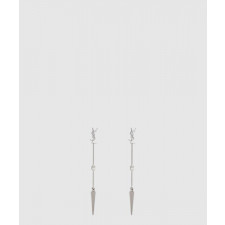 생로랑 라인스톤 스파이크 귀걸이 710726