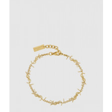 생로랑 메탈 소재의 CASSANDRE 멀티 참 브레이슬릿 757664