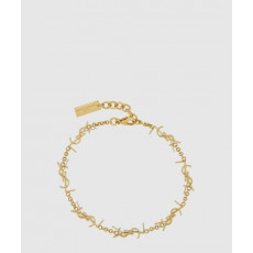 생로랑 메탈 소재의 CASSANDRE 멀티 참 브레이슬릿 757664