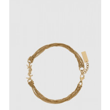 생로랑 메탈 소재의 CASSANDRE 태슬 브레이슬릿 804330