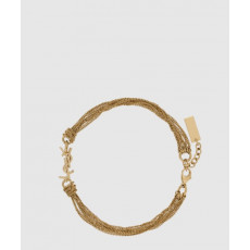 생로랑 메탈 소재의 CASSANDRE 태슬 브레이슬릿 804330