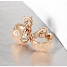 샤넬 코코 크러쉬 귀걸이 베이지 골드