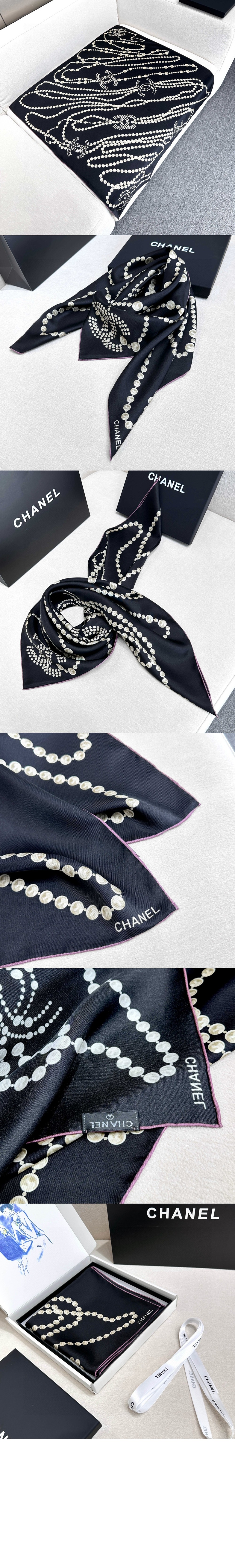 샤넬 스퀘어 스카프 AA9028