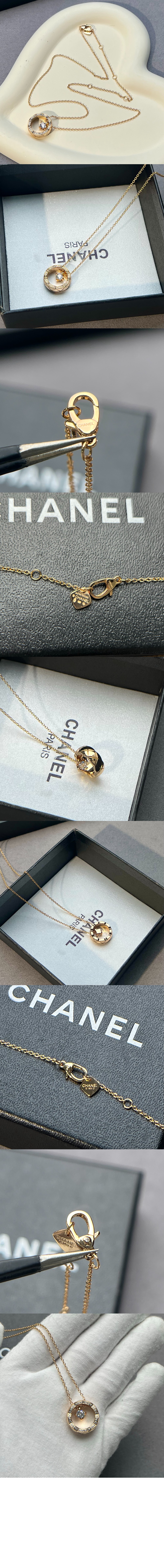 샤넬 펜던트 이어링 ABF781