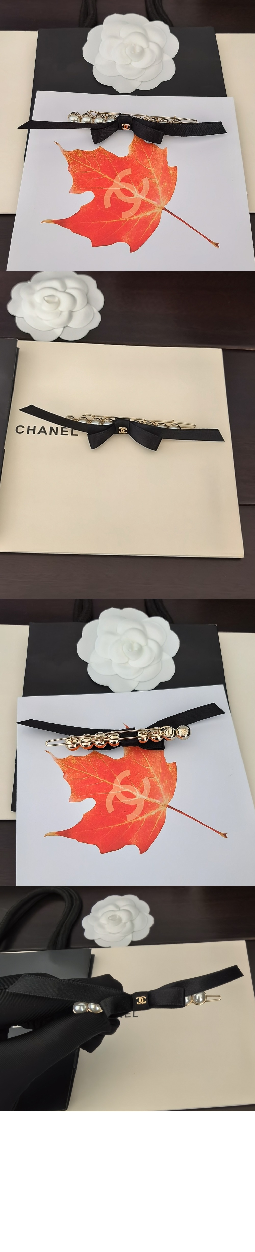 샤넬 리본 모양 바레뜨 AAA842