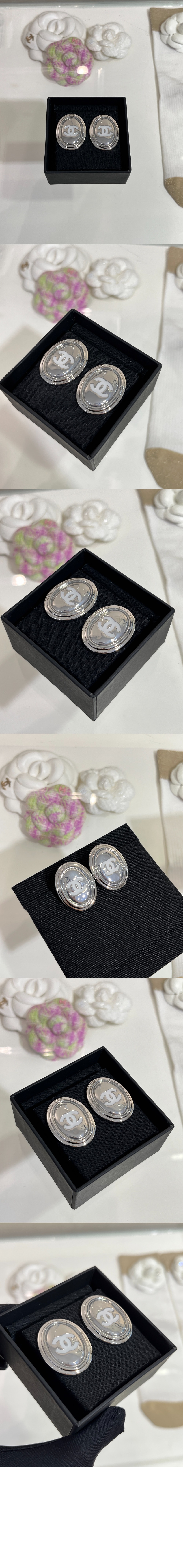 샤넬 Clip-on stud 귀걸이 ABF567