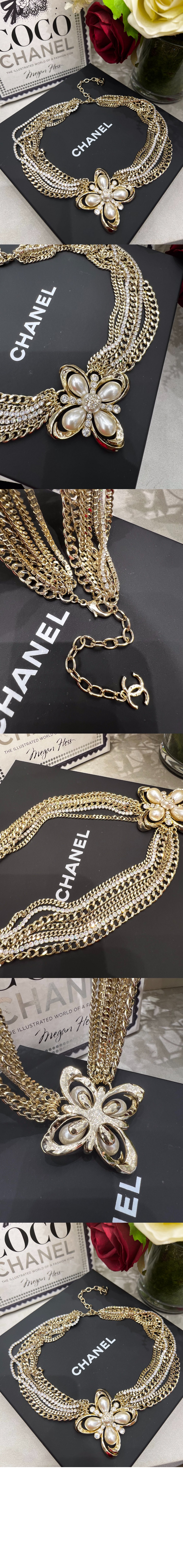 샤넬 네클리스 AB9904