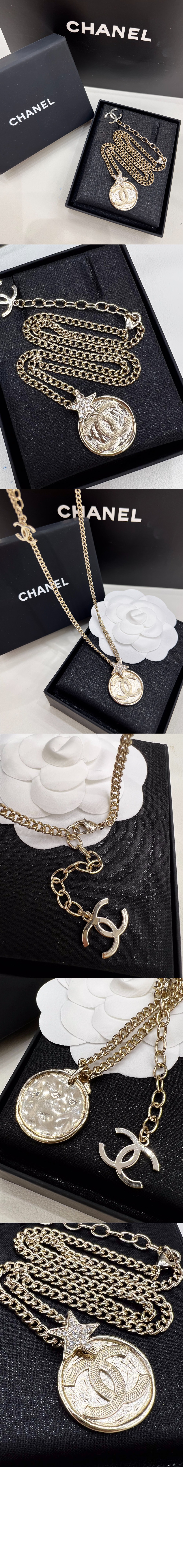 샤넬 네클리스 ABB496