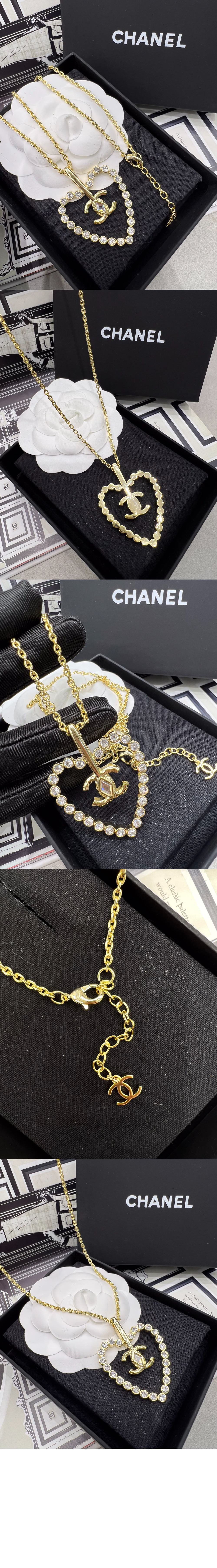 샤넬 네클리스 AB9922