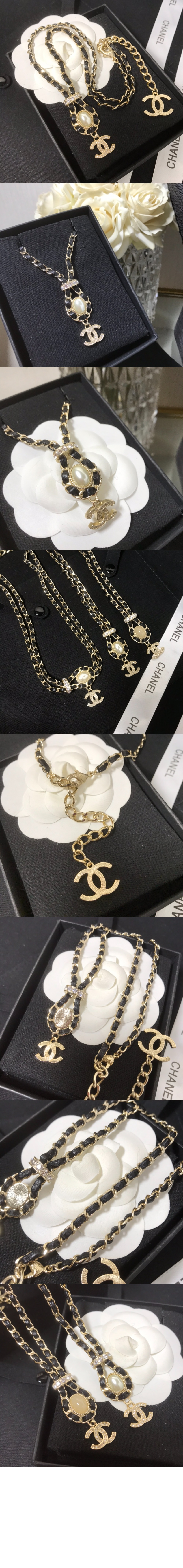 샤넬 네클리스 AB6719