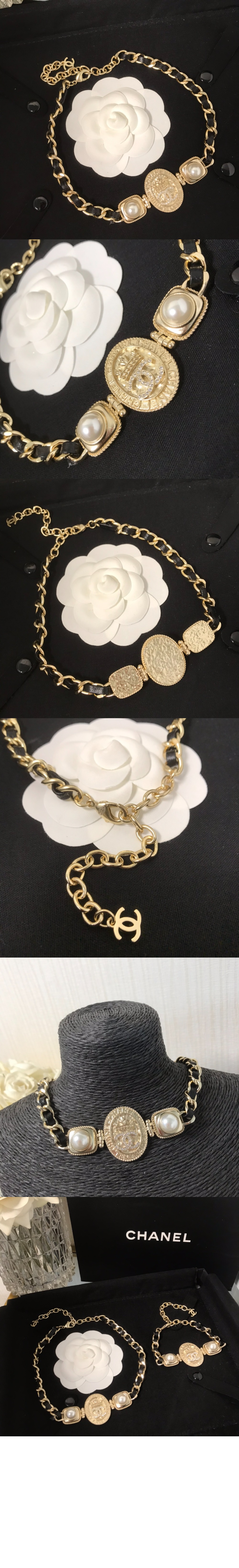 샤넬 네클리스 AB6649