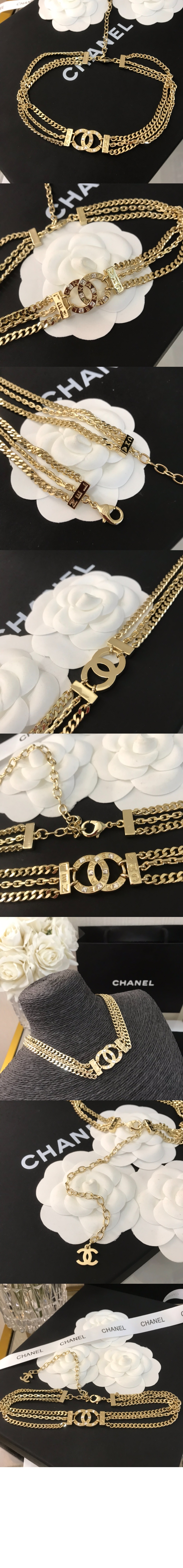 샤넬 네클리스 AB6049