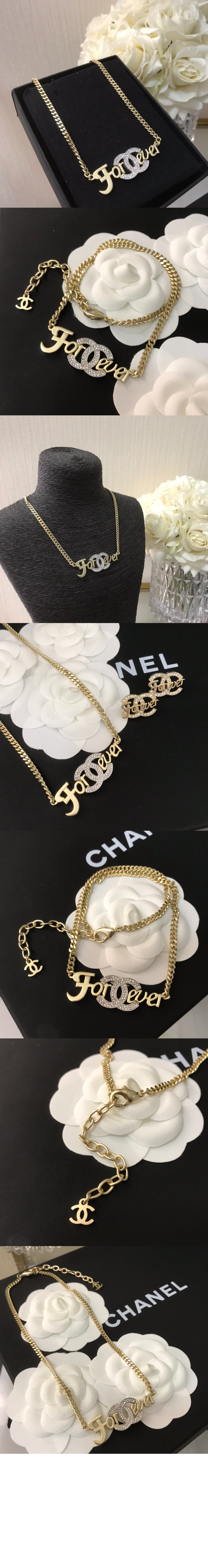 샤넬 네클리스 AB6314