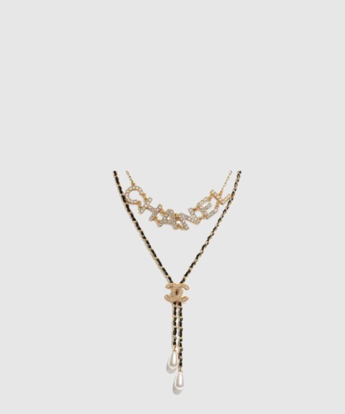 샤넬 네크리스 AB3427