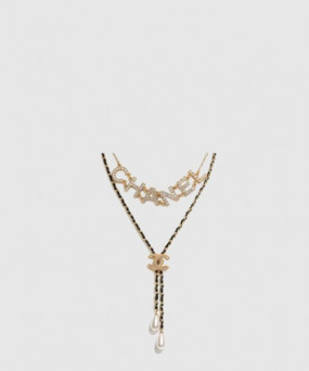 샤넬 네크리스 AB3427