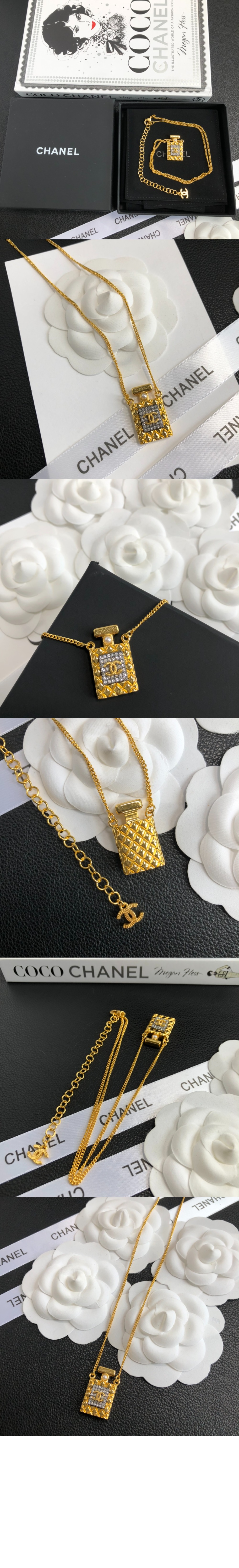 샤넬 네크리스 AB4392