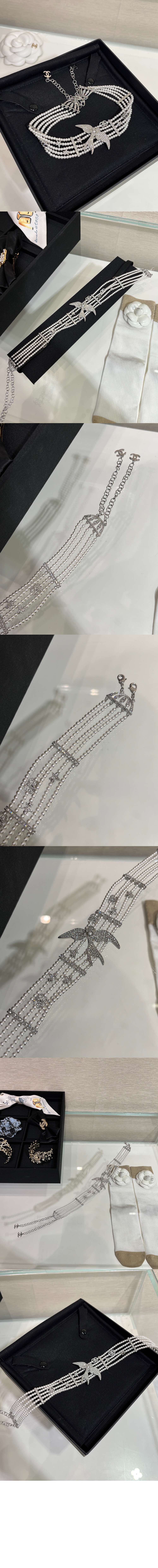 샤넬 초커 ABF739