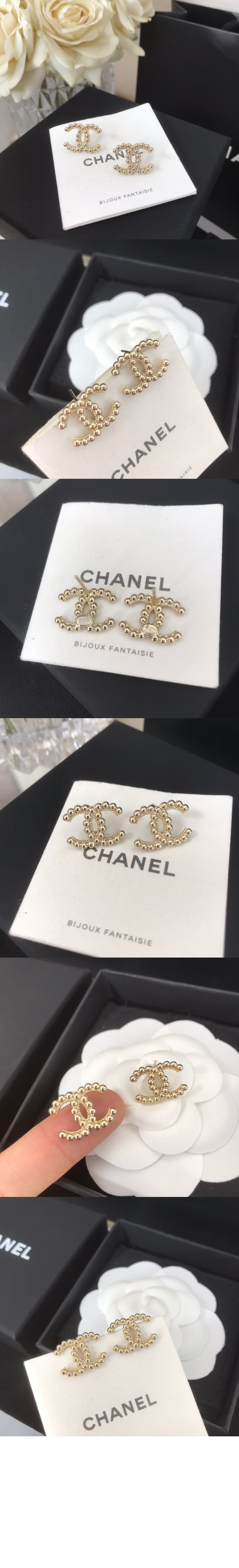 샤넬 더블 C 귀걸이 AB7782